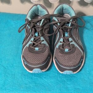 Ryka Gray and Blue Athletic Shoes